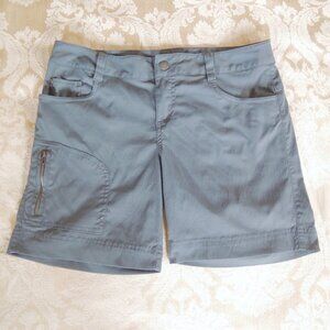 Prana Slate Blue Hazel Hiking Outdoor Shorts 6 *Fits M
